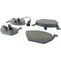CENTRIC PARTS 105.07681 Posi Quiet Ceramic Brake Pads with Shims and Hardware