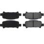 CENTRIC PARTS 105.07700 Posi Quiet Ceramic Brake Pads with Shims and Hardware
