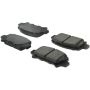 CENTRIC PARTS 105.07701 Posi Quiet Ceramic Brake Pads with Shims and Hardware