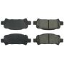 CENTRIC PARTS 105.07701 Posi Quiet Ceramic Brake Pads with Shims and Hardware