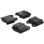 CENTRIC PARTS 105.07710 Posi Quiet Ceramic Brake Pads with Shims and Hardware
