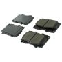CENTRIC PARTS 105.07720 Posi Quiet Ceramic Brake Pads with Shims and Hardware