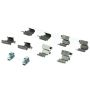 CENTRIC PARTS 105.07730 Posi Quiet Ceramic Brake Pads with Shims and Hardware