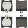 CENTRIC PARTS 105.07790 Posi Quiet Ceramic Brake Pads with Shims and Hardware
