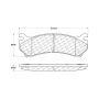 CENTRIC PARTS 105.07850 Posi Quiet Ceramic Brake Pads with Shims and Hardware