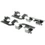 CENTRIC PARTS 105.07870 Posi Quiet Ceramic Brake Pads with Shims and Hardware