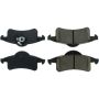 CENTRIC PARTS 105.07910 Posi Quiet Ceramic Brake Pads with Shims and Hardware