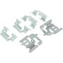 CENTRIC PARTS 105.07920 Posi Quiet Ceramic Brake Pads with Shims and Hardware