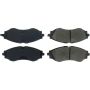 CENTRIC PARTS 105.07970 Posi Quiet Ceramic Brake Pads with Shims and Hardware