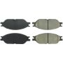 CENTRIC PARTS 105.08030 Posi Quiet Ceramic Brake Pads with Shims and Hardware