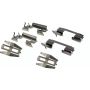 CENTRIC PARTS 105.08040 Posi Quiet Ceramic Brake Pads with Shims and Hardware