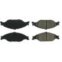 CENTRIC PARTS 105.08040 Posi Quiet Ceramic Brake Pads with Shims and Hardware
