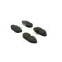 CENTRIC PARTS 105.08060 Posi Quiet Ceramic Brake Pads with Shims