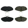 CENTRIC PARTS 105.08060 Posi Quiet Ceramic Brake Pads with Shims