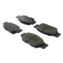 CENTRIC PARTS 105.08120 Posi Quiet Ceramic Brake Pads with Shims and Hardware