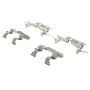 CENTRIC PARTS 105.08150 Posi Quiet Ceramic Brake Pads with Shims and Hardware