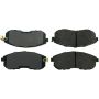 CENTRIC PARTS 105.08150 Posi Quiet Ceramic Brake Pads with Shims and Hardware