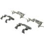 CENTRIC PARTS 105.08151 Posi Quiet Ceramic Brake Pads with Shims and Hardware