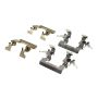 CENTRIC PARTS 105.08152 Posi Quiet Ceramic Brake Pads with Shims and Hardware
