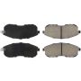 CENTRIC PARTS 105.08152 Posi Quiet Ceramic Brake Pads with Shims and Hardware