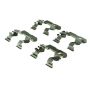 CENTRIC PARTS 105.08153 Posi Quiet Ceramic Brake Pads with Shims and Hardware