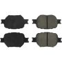CENTRIC PARTS 105.08170 Posi Quiet Ceramic Brake Pads with Shims and Hardware