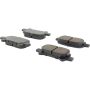 CENTRIC PARTS 105.08280 Posi Quiet Ceramic Brake Pads with Shims and Hardware