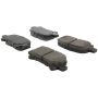 CENTRIC PARTS 105.08281 Posi Quiet Ceramic Brake Pads with Shims and Hardware