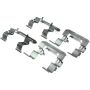 CENTRIC PARTS 105.08300 Posi Quiet Ceramic Brake Pads with Shims and Hardware