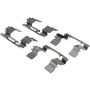 CENTRIC PARTS 105.08330 Posi Quiet Ceramic Brake Pads with Shims and Hardware