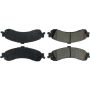 CENTRIC PARTS 105.08340 Posi Quiet Ceramic Brake Pads with Shims and Hardware