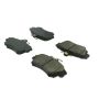 CENTRIC PARTS 105.08370 Posi Quiet Ceramic Brake Pads with Shims