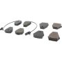 CENTRIC PARTS 105.08390 Posi Quiet Ceramic Brake Pads with Shims and Hardware