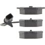 CENTRIC PARTS 105.08390 Posi Quiet Ceramic Brake Pads with Shims and Hardware