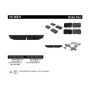 CENTRIC PARTS 105.08470 Posi Quiet Ceramic Brake Pads with Shims and Hardware