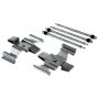 CENTRIC PARTS 105.08470 Posi Quiet Ceramic Brake Pads with Shims and Hardware