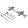 CENTRIC PARTS 105.08471 Posi Quiet Ceramic Brake Pads with Shims and Hardware