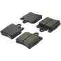 CENTRIC PARTS 105.08480 Posi Quiet Ceramic Brake Pads with Shims and Hardware
