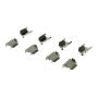 CENTRIC PARTS 105.08560 Posi Quiet Ceramic Brake Pads with Shims and Hardware