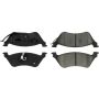 CENTRIC PARTS 105.08580 Posi Quiet Ceramic Brake Pads with Shims