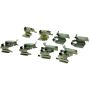 CENTRIC PARTS 105.08620 Posi Quiet Ceramic Brake Pads with Shims and Hardware
