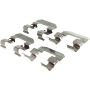 CENTRIC PARTS 105.08640 Posi Quiet Ceramic Brake Pads with Shims and Hardware
