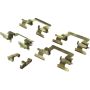 CENTRIC PARTS 105.08660 Posi Quiet Ceramic Brake Pads with Shims and Hardware