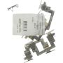 CENTRIC PARTS 105.08661 Posi Quiet Ceramic Brake Pads with Shims and Hardware
