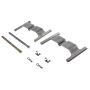 CENTRIC PARTS 105.08700 Posi Quiet Ceramic Brake Pads with Shims and Hardware