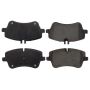 CENTRIC PARTS 105.08721 Posi Quiet Ceramic Brake Pads with Shims and Hardware