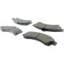 CENTRIC PARTS 105.08820 Posi Quiet Ceramic Brake Pads with Shims and Hardware