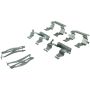 CENTRIC PARTS 105.08820 Posi Quiet Ceramic Brake Pads with Shims and Hardware