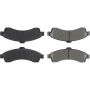 CENTRIC PARTS 105.08820 Posi Quiet Ceramic Brake Pads with Shims and Hardware
