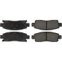 CENTRIC PARTS 105.08830 Posi Quiet Ceramic Brake Pads with Shims and Hardware